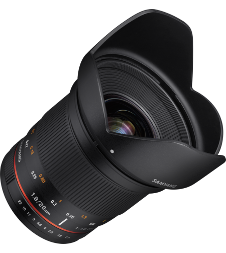 Samyang 20mm f/1.8 ED AS UMC Canon EF