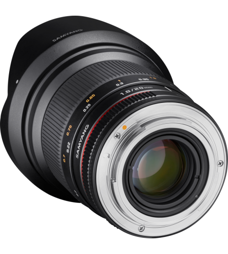 Samyang 20mm f/1.8 ED AS UMC Canon EF