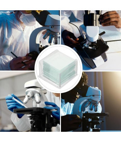 100 pcs microscopic cover slides 20x20 mm