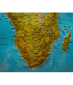 Глобус  Relief Uranio 30 cm/12" (ENG )Tecnodidattica SPA