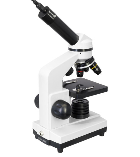 Digital Microscope Levenhuk D2L 40x-400x Moonstone with experimental kit and digit