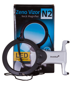 Levenhuk Zeno Vizor N2 PLUS Neck uz Kakla Stiprināmais Palielināmais Stikls 2.5 - 5x