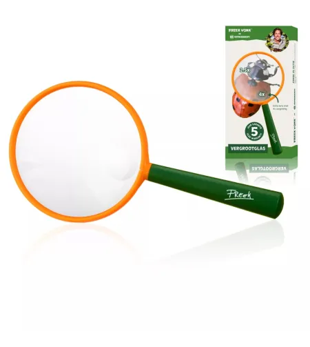 FREEK VONK x BRESSER vaikiškas didinamasis stiklas  2.5x 88mm/4x 21mm