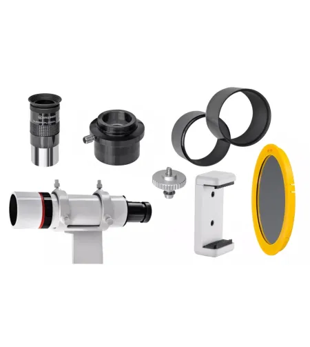 BRESSER Messier NT203/1000 EXOS-2 PMC-Eight Goto teleskopo rinkinys