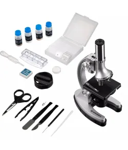 BRESSER JUNIOR Biotar 300x-1200x mikroskopo rinkinys be dėklo