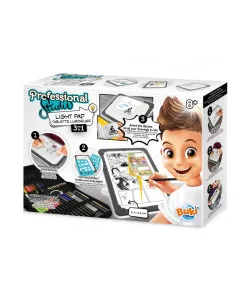 3-in-1 planšete ar apgaismojumu, Buki