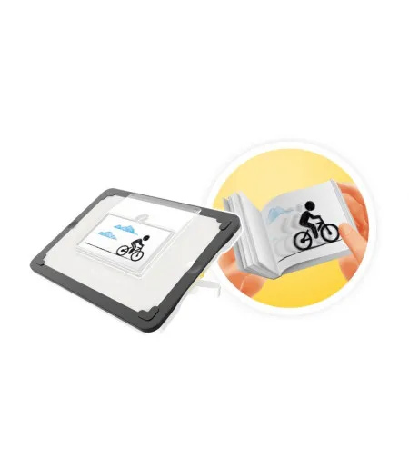 3-in-1 planšete ar apgaismojumu, Buki