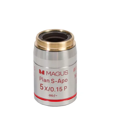 MAGUS S-APO BD60 Plan S-Apo 5x/10x/20x/50x/100x BD H60mm objektiivide komplekt, heledate/t