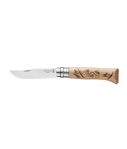 Opinel N&deg;08 Stainless Steel Engraving Ski