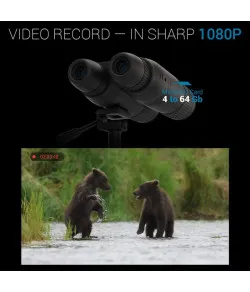 Thermal Binoculars, ATN BINOX 4T 640 2.5-25X with  Laser Rangefinder