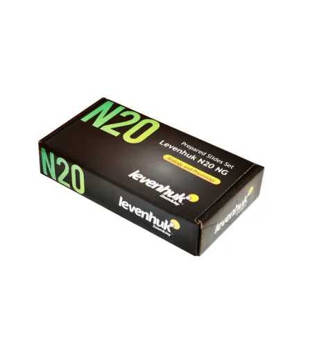 Levenhuk N20 NG Prepasarkans Slides Set, Bioloģija un Psiholoģija