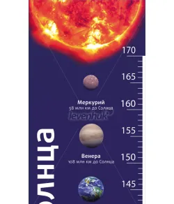 (RU) "Reach for the Sun" Levenhuk Growth Chart
