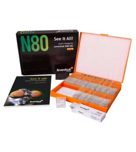 Skaidrių rinkinys Levenhuk N80 NG "See it all"
