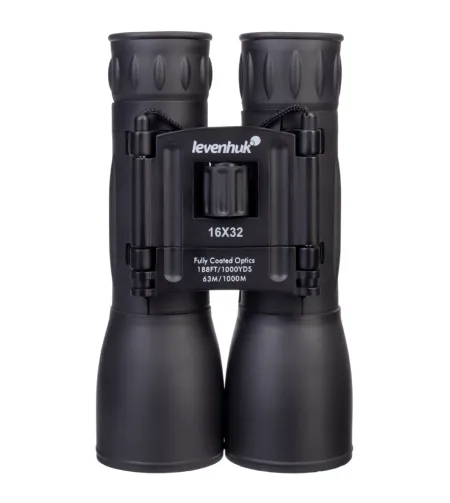 Levenhuk Atom 16x32 Kompakts Roof Prismas Mitrumizturīgs Binoklis