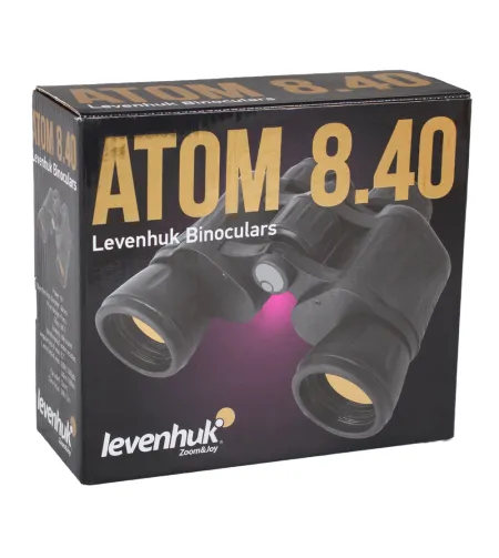 Levenhuk Atom 8x40 kompaktiški ir neperšlampami Žiūronai
