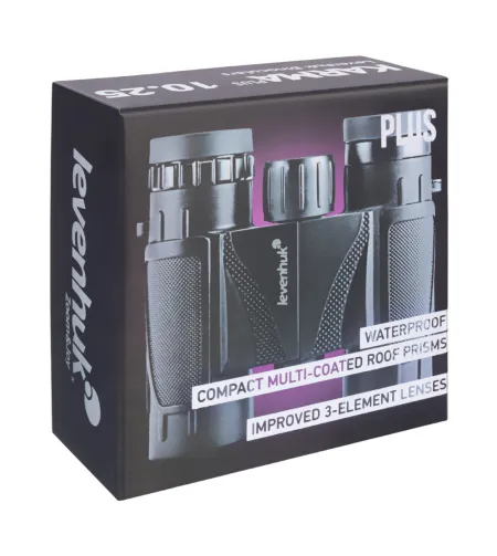 Levenhuk Karma PLUS 10x25 Compact Roof Prism Waterproof Pocket Binoculars