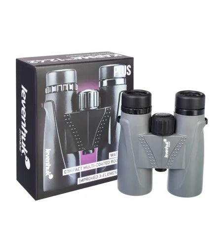 Levenhuk Karma PLUS 12x42  Компактный, Влагостойкий, Карманный Бинокль с Призмой Руф