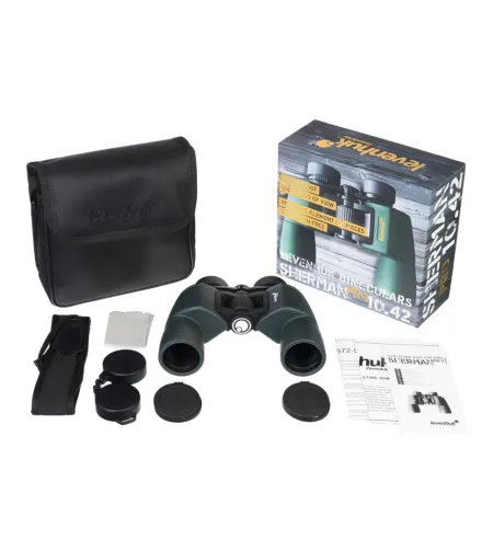 Levenhuk Sherman PRO 10x42 Compact Porro Prism Waterproof Binoculars