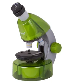 Microscope for children, Levenhuk LabZZ M101 Lime, 40x-640x, with Experiment kit