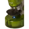 Microscope for children, Levenhuk LabZZ M101 Lime, 40x-640x, with Experiment kit