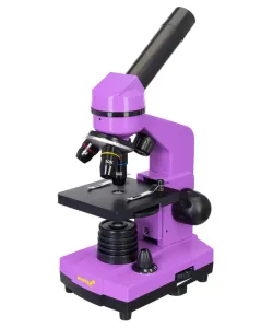 Микроскоп Levenhuk Rainbow 2L Аметист 40x - 400x с экспериментальным комплектом K50