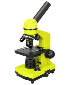 Микроскоп Levenhuk Rainbow 2L Lime&bsol;Лайм 40x-400x с экспериментальным комплектом K50