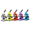 Микроскоп Levenhuk Rainbow 2L Lime&bsol;Лайм 40x-400x с экспериментальным комплектом K50