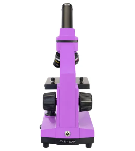Mikroskopas Levenhuk Rainbow 2L PLUS Amethyst 64x - 640x su eksperimento komplektu K50