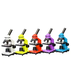 Mikroskoop Levenhuk Rainbow 2L PLUS Taevasinine 64x - 640x koos eksperimendi komplektiga K