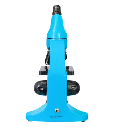 Mikroskopas Levenhuk Rainbow 50L Azure 40x - 800x su eksperimentiniu rinkiniu K50