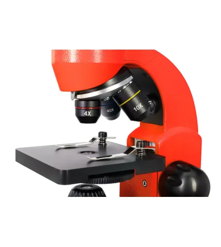 Микроскоп Levenhuk Rainbow 50L Апельсин 40x - 800x с экспериментальным комплектом K50