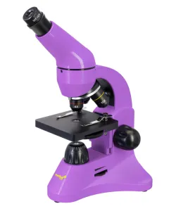 Mikroskopas Levenhuk Rainbow 50L PLUS Amethyst 64x–1280x su eksperimentiniu rinkiniu K50