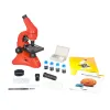 Mikroskopas Levenhuk Rainbow 50L PLUS Orange 64x–1280x su eksperimentiniu rinkiniu K50