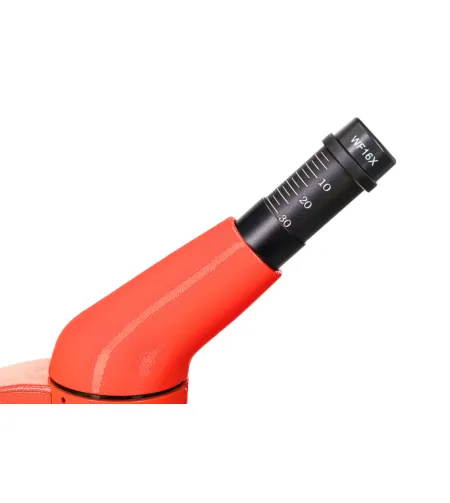 Mikroskopas Levenhuk Rainbow 50L PLUS Orange 64x–1280x su eksperimentiniu rinkiniu K50