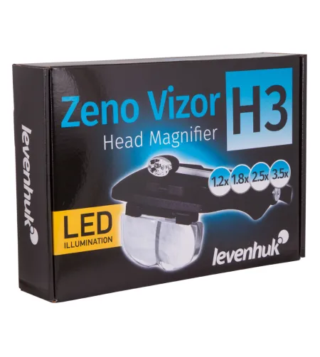 Levenhuk Zeno Vizor H3 Head Magnifier  1.2x-3.5x