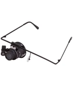 Levenhuk Zeno Vizor G1 PLUS Palielināmais stikls & Brilles ar Apgaismojumu (1–20x)