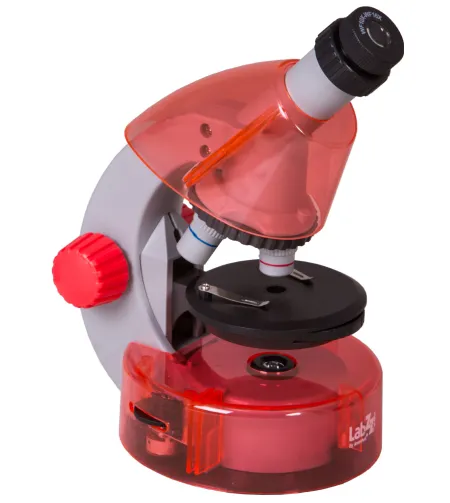 Microscope for children, Levenhuk LabZZ M101 Orange, 40x-640x, with Experiment kit