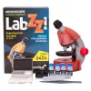 Microscope for children, Levenhuk LabZZ M101 Orange, 40x-640x, with Experiment kit