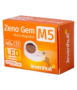 Kabatas Lupa ar Apgaismojumu Levenhuk Zeno GeM M5 PLUS (40x)