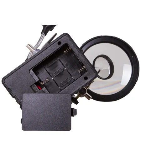 Galda Lupa & Konstruktors ar Apgaismojumu un Lokano Stiprinājumu Levenhuk Zeno D11 PLUS (2