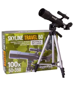 Teleskopas Levenhuk Skyline Travel 50 50/360 <135x su kuprine