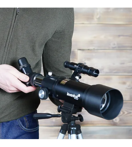 Teleskopas Levenhuk Skyline Travel 70 70/400 <140x su kuprine