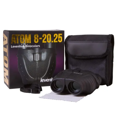 Levenhuk Atom 8–20x25 Žiūronai