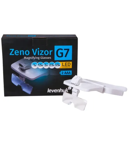 Levenhuk Zeno Vizor G7 Magnifying Glasses 1/1.5/2/2.5/3.5x