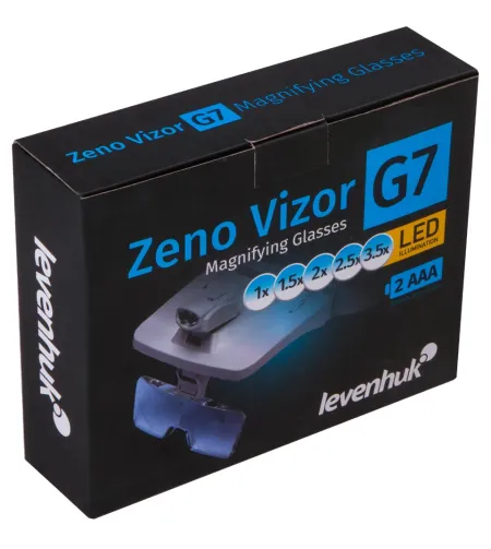 Levenhuk Zeno Vizor G7 Magnifying Glasses 1/1.5/2/2.5/3.5x