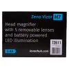 Levenhuk Zeno Vizor H7 Head Magnifier 1/1.5/2/2.5/3.5x