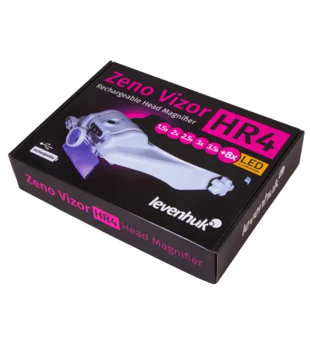 Levenhuk Zeno Vizor HR4 Head Rechargeable Magnifier 1/1.5/2/2.5/3.5 x