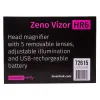 Levenhuk Zeno Vizor HR6 Head Rechargeable Magnifier 1.5x/2x/2.5x/3x/3.5x/8x