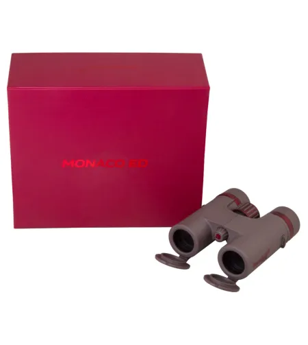 Binoklis Levenhuk Monaco ED 8x32 (Īpaši zemas dispersijas ED jaunajām stiklu prizmām)