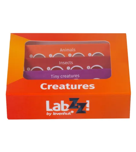 Prepared Slides Set Levenhuk LabZZ C12 Creatures